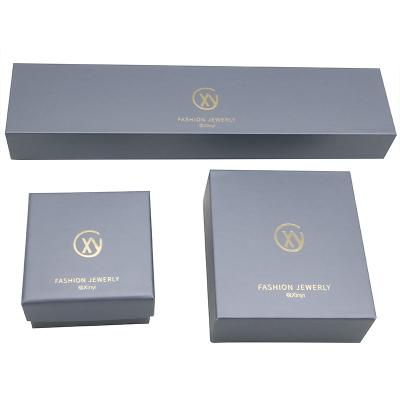 China Gray Rigid Cardboard Gift Lid Box Set Custom Wholesale Handmade and Raw Paper for sale