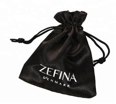 China Recyclable Satin Bags With Logo For Hair Satin Bags For Packaging for sale