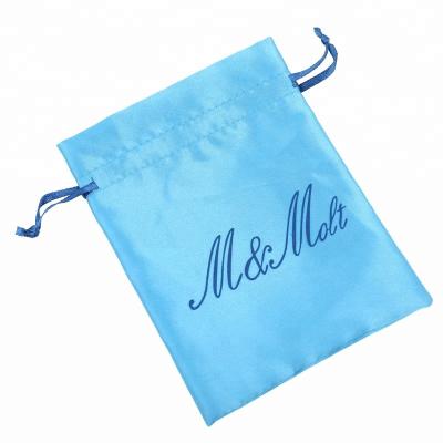 China Recyclable satin bag with your own logo for jewelry satin bag for sale