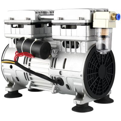 China High Quality Oil Free V-750 Low Noise Oil Free Vacuum Pump Head for sale