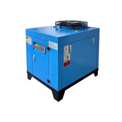 China Industrial production 7.5KW/10HP 220v single phase lubricated permanent magnet variable frequency screw 10A synchronous air compressor for sale