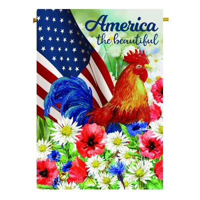 China Marriage favors & Wholesale Custom Bridal Party Gifts Sublimation Printing Design Garden American Flag for sale