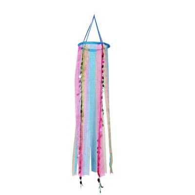 China Outdoor Polyester FLYING Mini Windsocks of Decoration Stain for sale