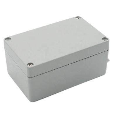 China FA2-3 125*80*58mm Cast Aluminum Box IP66 IP67 Outdoor Waterproof Outer Casing Die Cast Electrical Junction Box for sale