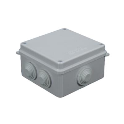 China 100*100*70mm Outdoor ABS Plastic Waterproof Box With IP66 Socket Outdoor Electrical Junction Box for sale