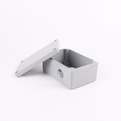 China waterproof aluminum junction box with factory price 222*145*55 for sale