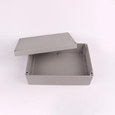 China Universal Wall Mounted Die Cast Aluminum Project Housing With 260*185*96 Panel for sale