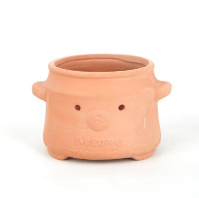 China 2020 new design modern terracotta animal pots garden planters pots wholesale for sale