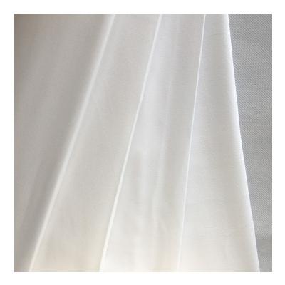 China Breathable Cheap Price Bleach White Fabric 100 Polyester Fabric For Home Textile Hotel for sale