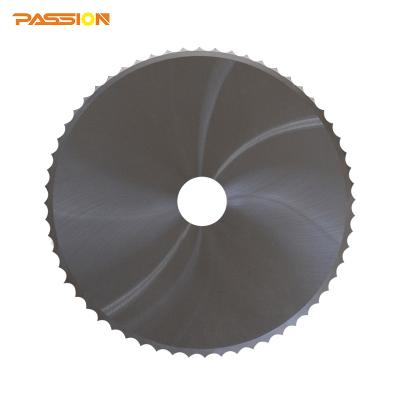 China Printing OEM/ODM round tungsten carbide teeth blades cuchillas de carburo for paper processing circular serrated blades for sale