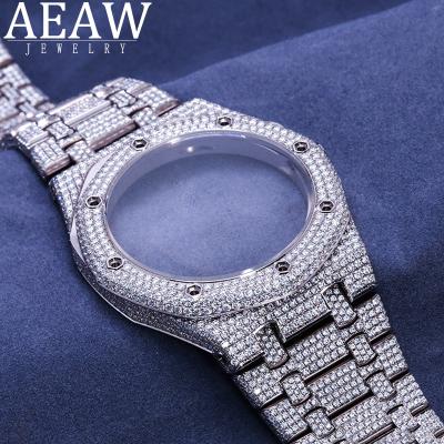 China CLASSIC watch customized service can add diamond CVD Diamond Moissanite on the watch (the watch send to us) for sale