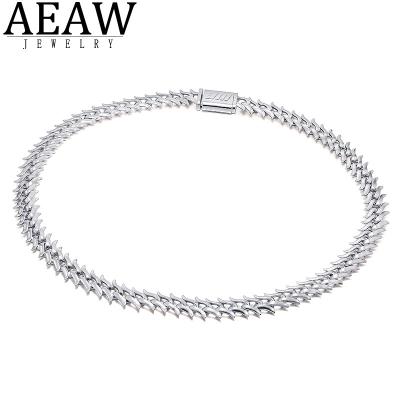 China CLASSIC Hip Hop Jewelry Cuban Chain Necklace For Women Silver 13mm 925 2022 Hip Hop Mens Fashion Jewelry for sale