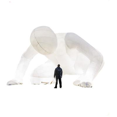 China Advertisng Giant Inflatable Humans Model Custom Art Human With LED Inflatable Character For Festival for sale