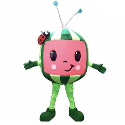 China CocoMelon TV Popular Mascot Fruit Watermelon Animal Mascot Costume For Party S for sale