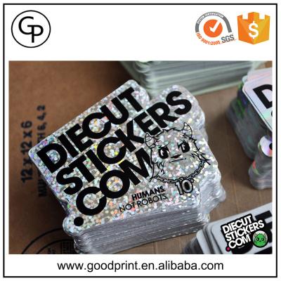 China Waterproof cheap price glitter vinyl custom priting sticker made in china for sale