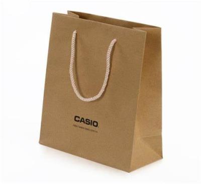 China Customized Recycled Materials Take Away Food Bag Kraft Paper Packaging Bag for sale