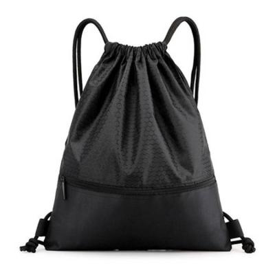 China Waterproof Waterproof Sports Travel Bag Custom Bags Expandable Strap Drawstring Backpack for sale