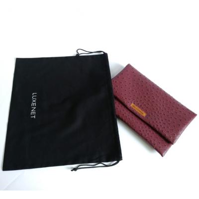 China Eco - Friendly Wholesale Custom Drawstring Bag Dust Bag For Handbag for sale