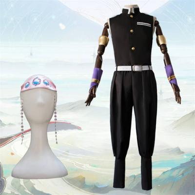 China Demon Slayer Uzui Tengen Cosplay Costume Equipments Carnival Cosplay Costume Eco-friendly Soft Material Set for sale