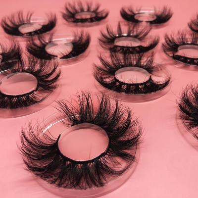 China Wholesale Custom Mink Eyelashes Private Label 3d Mink Lashes3D Bulk 18mm 20mm 25mm Long Natural Package Box for sale