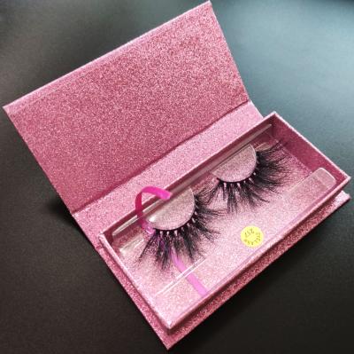 China Long 18mm Natural Long Mink Lashes 20mm Natural 3D Mink Eyelashes 3D Mink Fur Eyelashes for sale