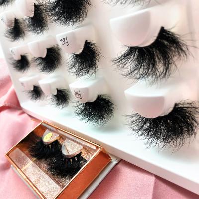 China Natural 3d mink lahes long volume mink eyelashes with private custom packing 5d mink eyelashes for sale