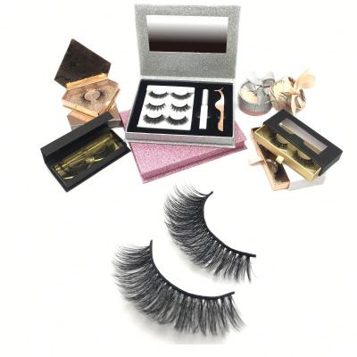 China Best Rated Long Eyelashes Anjieer False Eyelashes Beigeai Natural Silk Eyelashes for sale