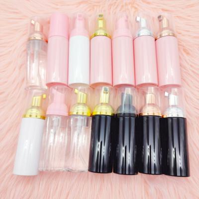 China Concentrate Natural Organic Long Bottle Korean Private Label Foam Detergent For Eyelash Extension Eyelash Oil Free Shampoo for sale