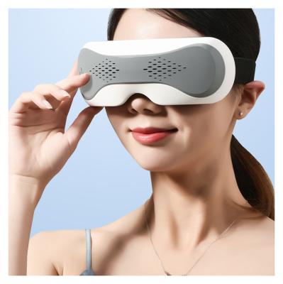 China Portable Comfortable China Best Electric Vibrating Eye Massager Smart Relaxing Beauty With Heat Compression Eye Massager for sale