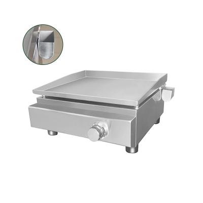 China Adjustable Height Hot Sale Hotel Commercial gas Griddle/NEW Stainless Steel Flat Plate Gas Grill Griddle for sale