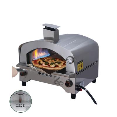 China Adjustable Height Top Selling Gas Power 500 Degree Italy Portable Pizza Maker Pizza Oven for sale