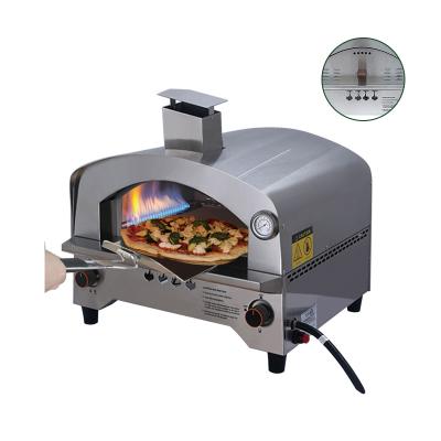 China Adjustable Height Top Selling Gas Power 500 Degree Italy Portable Pizza Maker Pizza Oven for sale