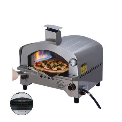 China Adjustable Height Outdoor Cook In The Backyard And Beyond Propane Pizza Oven 12 Inch for sale