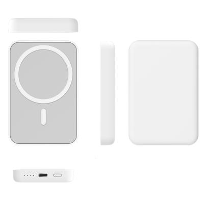 China Magnetic Power Bank 5000mAh Mini Portable Original Wireless 1:1 Mini Power Bank for sale