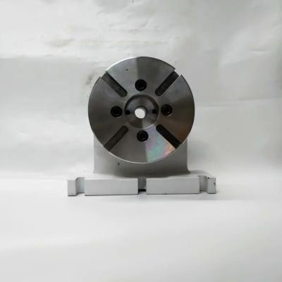 China Factory 4 Axis Disc Tailstock Pneumatic Brake Disc Tailstock For Rotary Table Center Height 135mm for sale