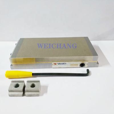 China VRTW-2040A Sine Flat Factory VERTEX Fine Pole VRTW Magnetic Plate Type with Pole Pitch Fine Permanent Magnetic Chuck for sale