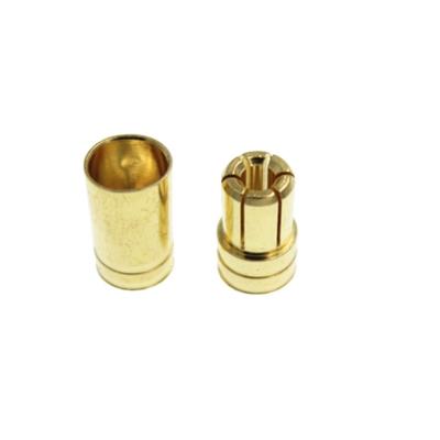 China dolls & RC Hobby Gold Plated 6mm 6.0mm ESC Motor 100A Battery Banana Plug Gold Bullet Connector Plug For RC ESC Lipo Battery Motor for sale