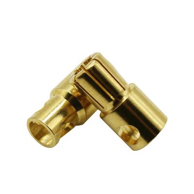 China 6.0mm Lithium Battery Male Connector RC Plug ESC Battery Motor Charger Gold Bullet Female Banana for sale