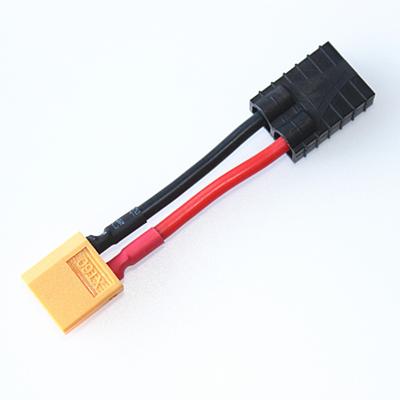 China Durable Hot Selling Male To Female XT60+TRX EC3 Adapter Connector Harness Electrical Cable Wire Battery Charger For Charging for sale