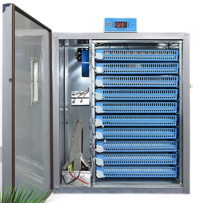 China Factory Supply 800 Fully Automatic Chicken Egg Incubator With Automatic Egg Turning for sale