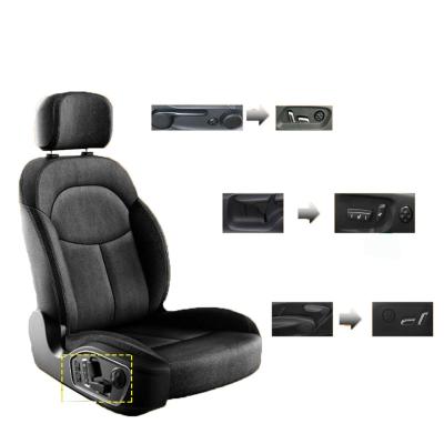 China Memory function electric car seat parts with memory and lumbar function for sale