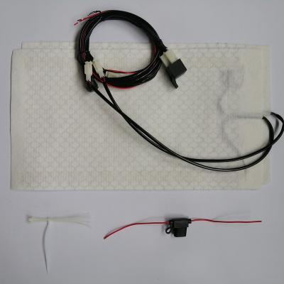 China Easy To Install All Auto Car Equipment 12v Carbon Fiber Seat Heater Heating Pads for sale