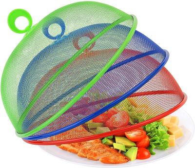 China Viable Quality Guaranteed Appropriate Price Coated Steel Dome Mesh Net Food Covers for sale