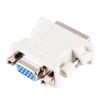 China LAPTOP Xput DVI to VGA Male to 15-Pin Connector Female DVI 24+5 Male to Female 15 Pin VGA Converter Adapter for sale