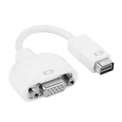 China Xput monitor mini DVI port to VGA converter cable female adapter mini-DVI to VGA adapter for sale