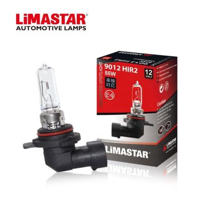 China Limastar 9012/HIR2 12V 55W PX22d Emark Car Headlight Halogen Bulb for sale