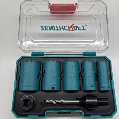 China 7PC Bi Metal Hole Saw Kit  High Speed Steel HSS Teeth for sale