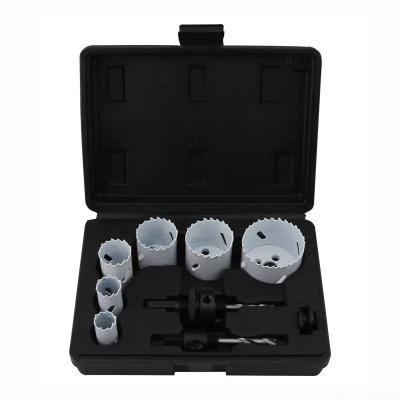 China 9PC Kit de sierra para agujeros de metal bi 22-64mm M42 HSS Co8% Material de dientes en venta