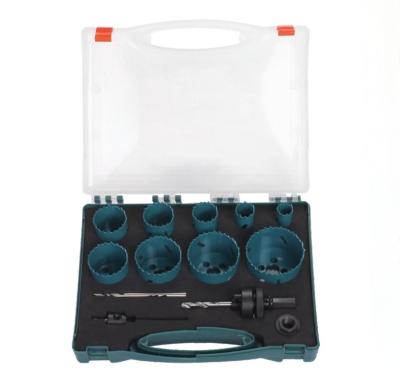 China Painting 13PC Bi Metal Hole Saw Kit FOR Plastic Materials Gypsum Board for sale