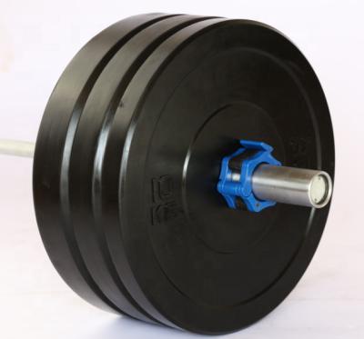 China Luxury Olympic Trainingg Discs Equipment Fitnesss Black Plate Bumper Rubber Weight Plates for sale